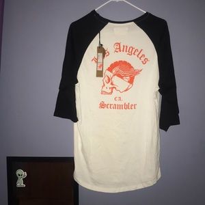 Cotton Tbar 3/4 baseball t